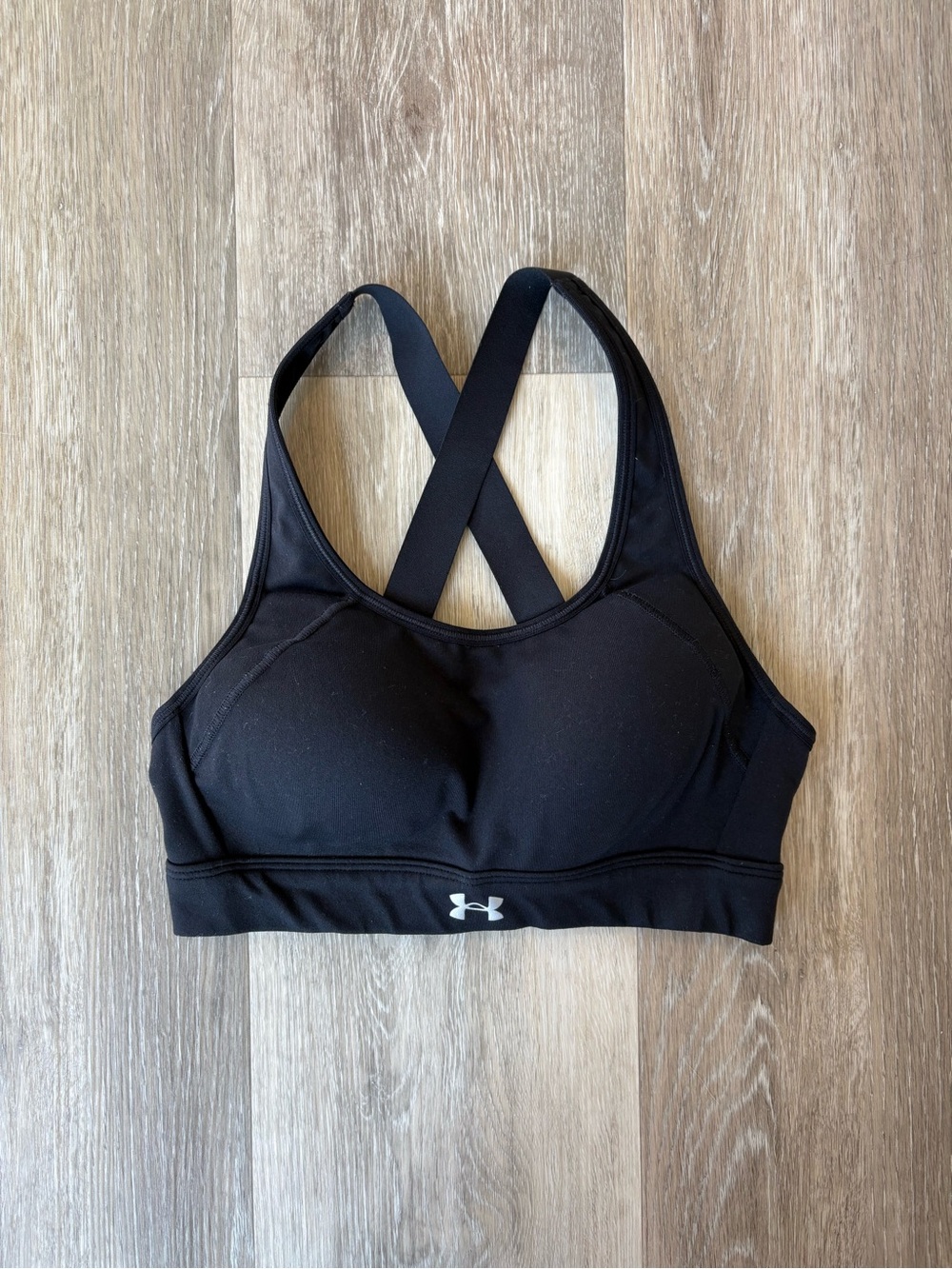 Under Armour Reflect High Impact Women's Black Cross-Back Sports Bra XS